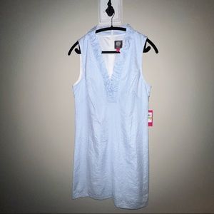 NWT Vince Camuto Seeksucker Dress - Sz 14